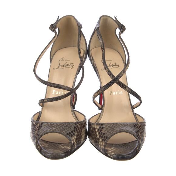 ❤️Christian Louboutin Snakeskin Pumps❤️ - Picture 3 of 5